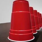 plastic drinking cups