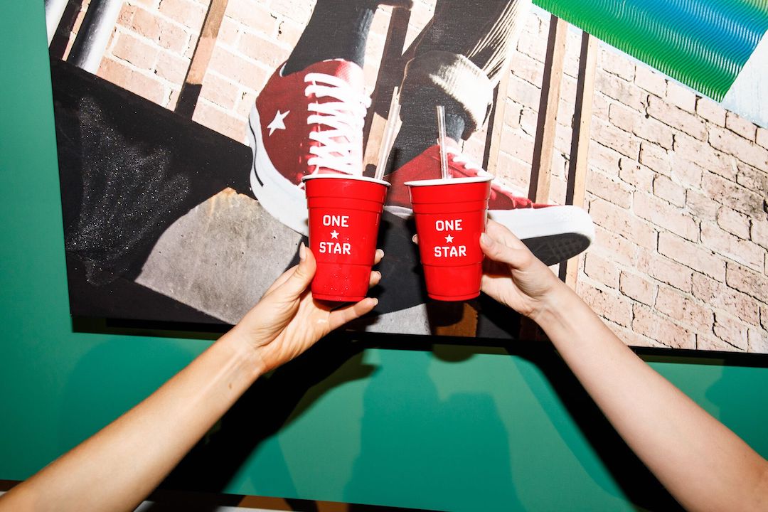 REDDS CUPS | CONVERSE ONE STAR CUSTOM BRANDED CUPS