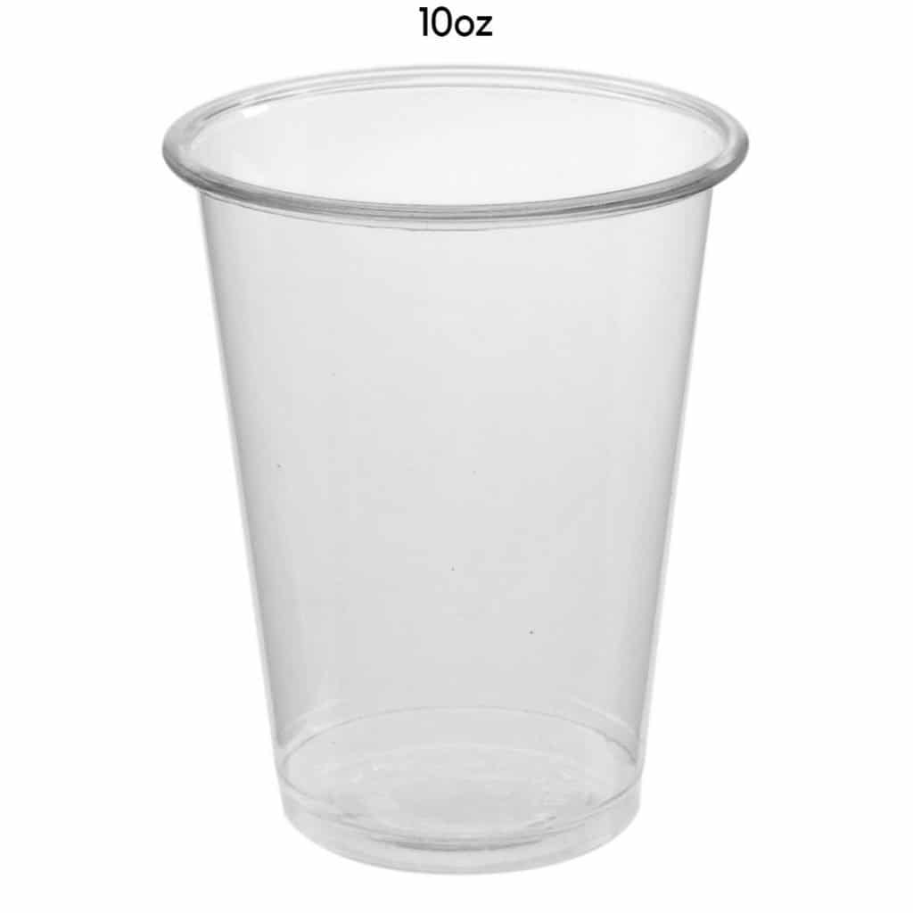 Clear PET 425ml Plastic Cups | 100% Recyclable | REDDS Cups